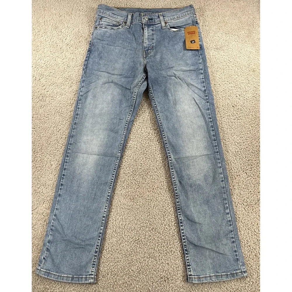 Levis 511 Jeans Mens Sz 30x30 Fit 30x29 STRETCH Light Wash RARE